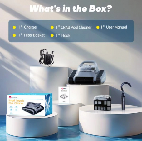 Preview: Schwimmbadroboter Model: Crab Preview: Schwimmbadroboter Model: Crab